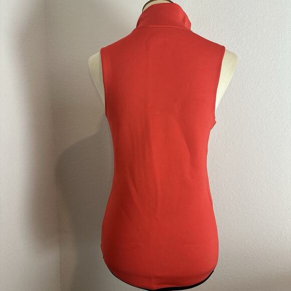 NWT NIKE Womens Red Zip Vest Small Thermafit Slim Running Athleisure Hiking GORP - Picture 5 of 13